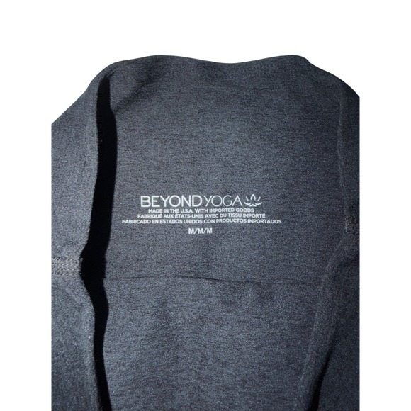 Beyond Yoga Spacedye Keep Pace Biker Shorts Darkest Night Black SD5111 Mens M - Picture 5 of 8